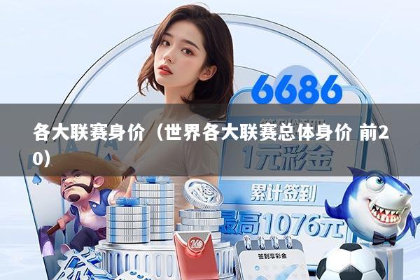 各大联赛身价(世界各大联赛总体身价 前20)